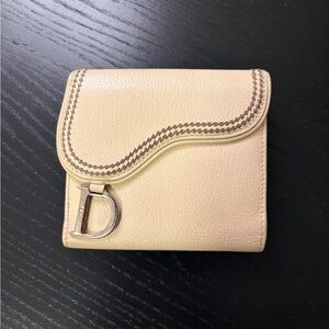 Christian Dior Saddle Lotus Wallet